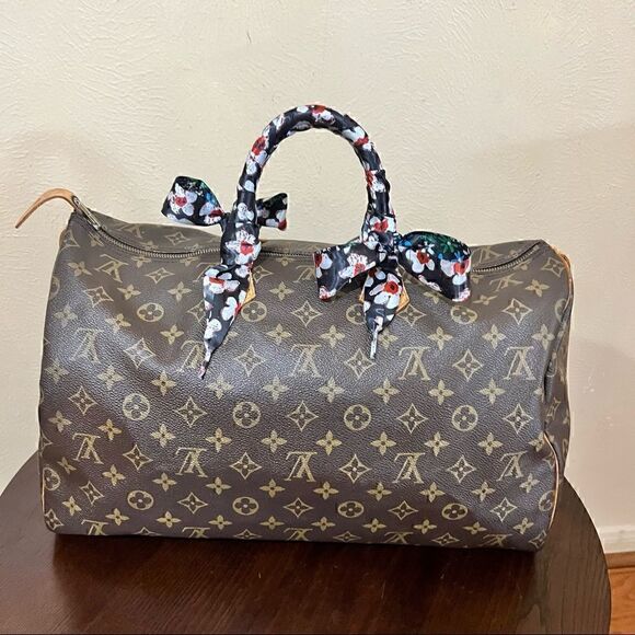 LOUIS VUITTON SPEEDY 40 Vintage February “87 Made in France 100% authentic! gUC - Picture 2 of 12